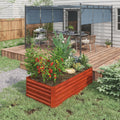 Raised Garden Bed made with Galvanized steel