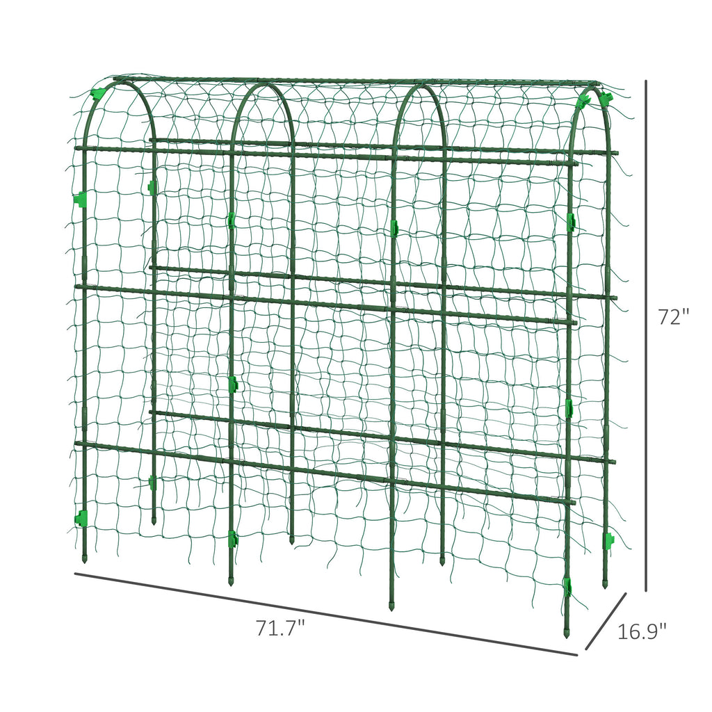 Garden Trellis W/ Polls