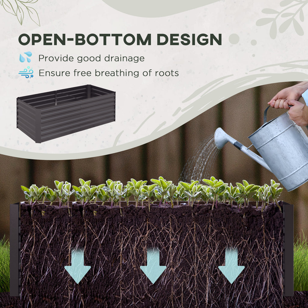 Raised Garden Bed made with Galvanized steel