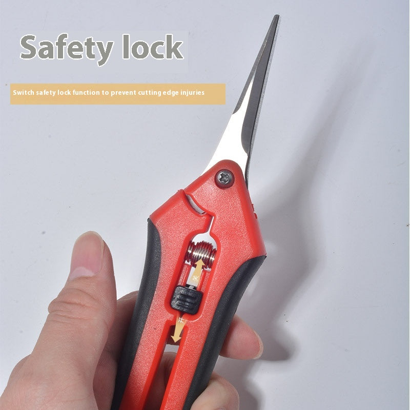 Stainless Steel Pointed Pruning snips