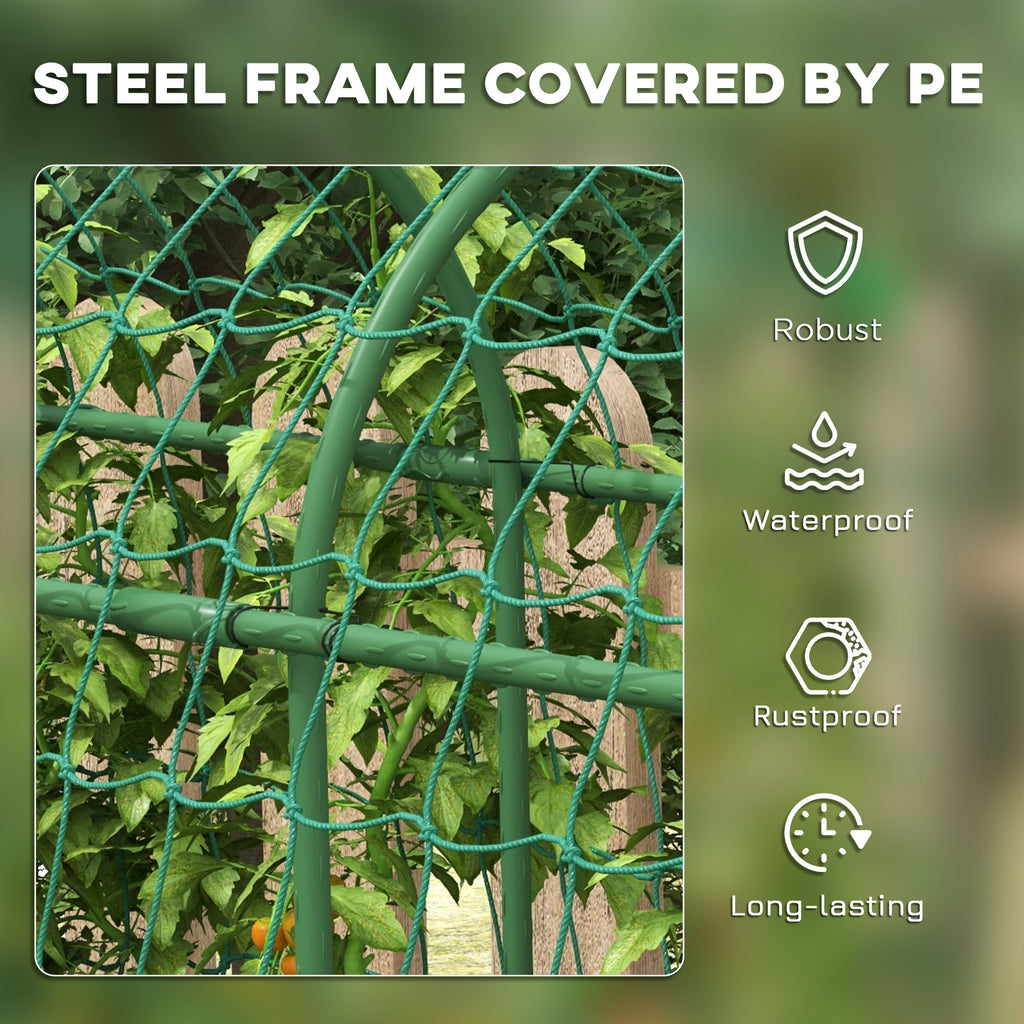 Garden Trellis W/ Polls